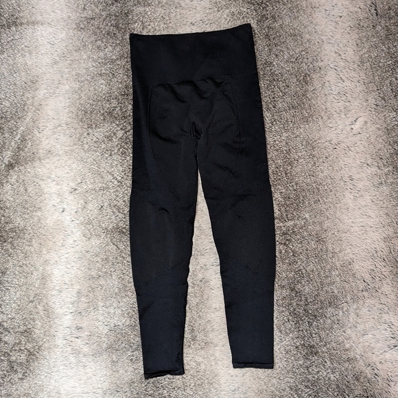 ThirdLove Flex Seamless Compression Legging Ribbed Black Women's Medium - Picture 5 of 10